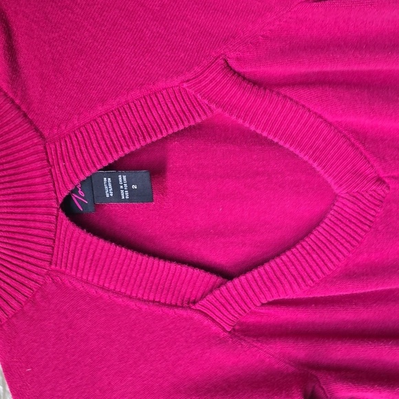 Vintage Torrid Cutout Mock Neck Sweater 2x - Picture 3 of 6